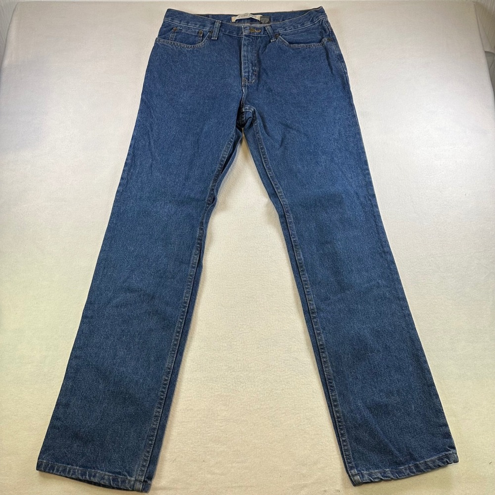 Urban Up Pipeline Mens Straight Leg Jeans Blue Denim 32x34 Medium Wash Cotton